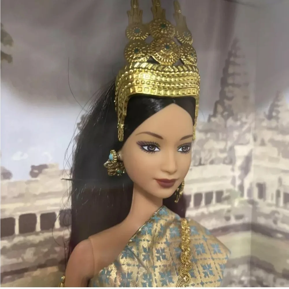 COLLECTOR’S BARBIE DOLLS OF THE WORLD PRINCESS‎ COLLECTION PRINCESS OF CAMBODIA - Picture 3 of 16